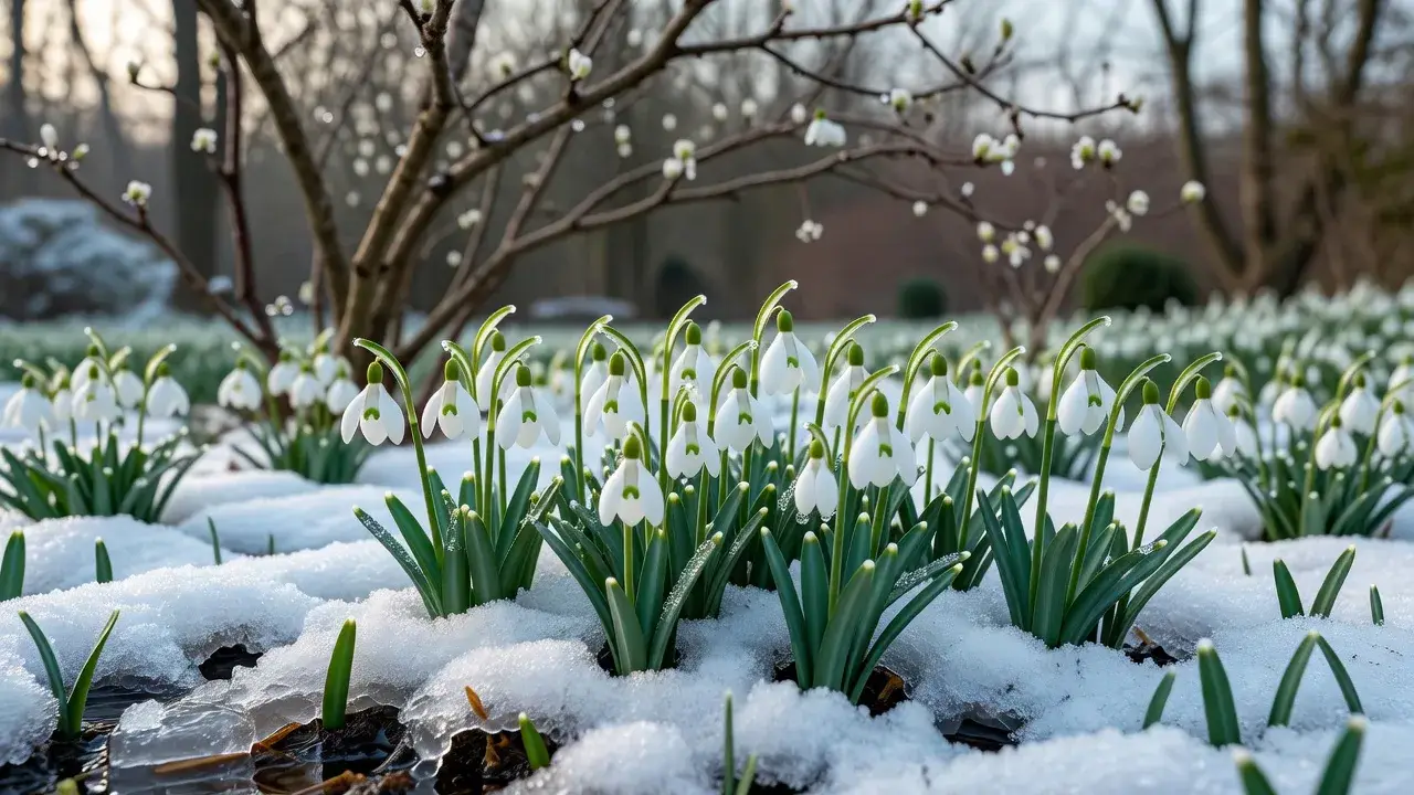 Sniego gėlė (Galanthus): pirmoji pavasario gėlė sode
