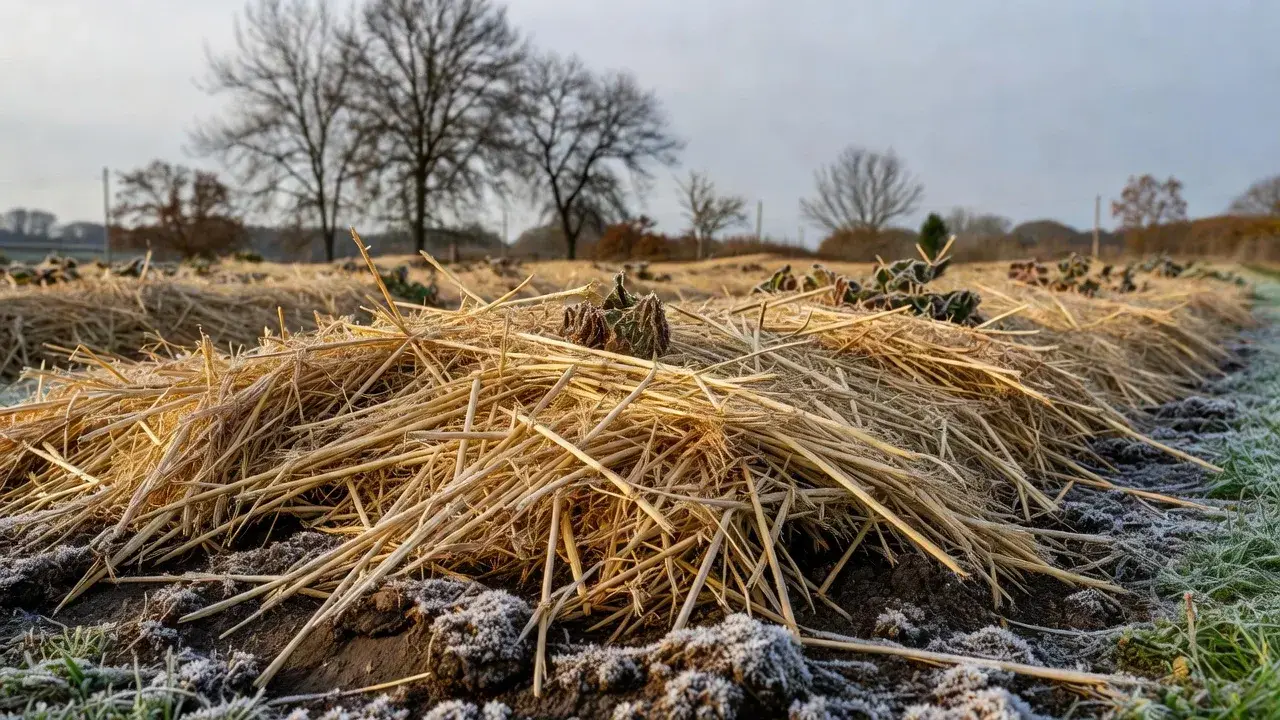 Braškių paruošimas žiemai: mulčiavimas ir apsauga nuo šalnų