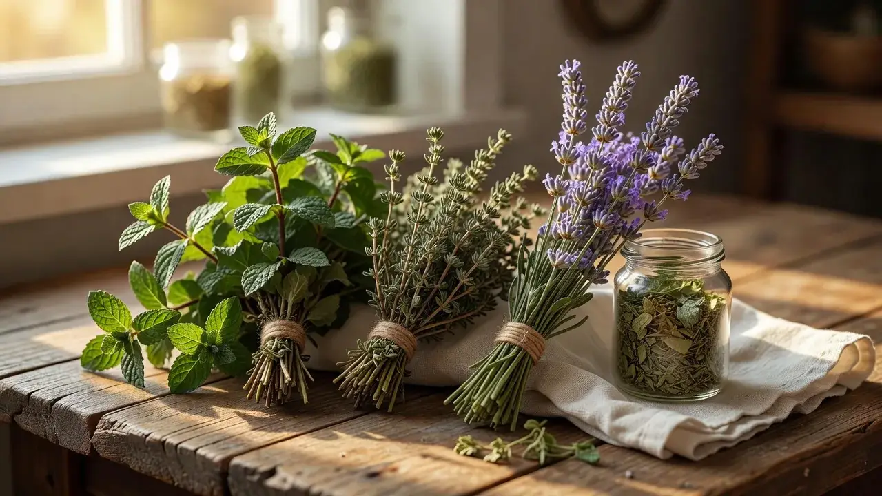 Žolelių Džiovinimas Namuose: Kada Rinkti ir Kaip Išsaugoti Aromatą