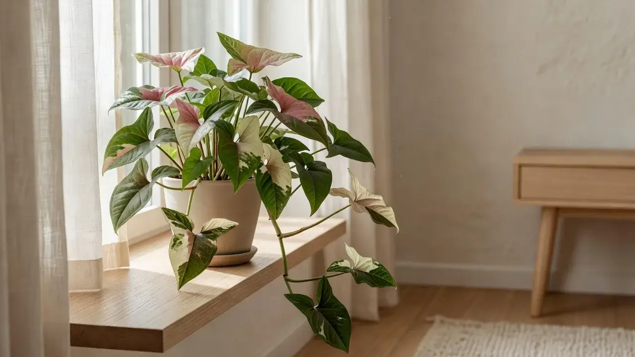Singonis (Syngonium): priežiūra, rūšys ir dažnos klaidos