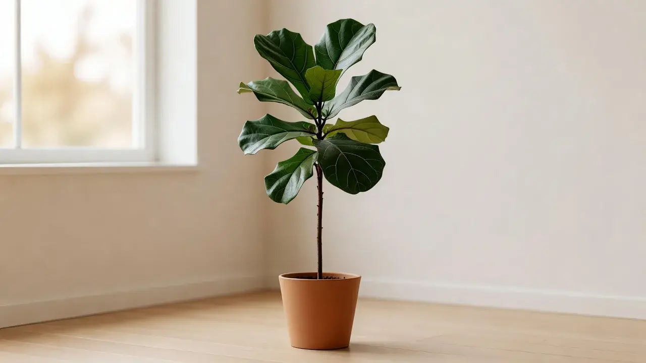 Ficus lyrata (smuikinis figmedis): priežiūra ir dažnos problemos